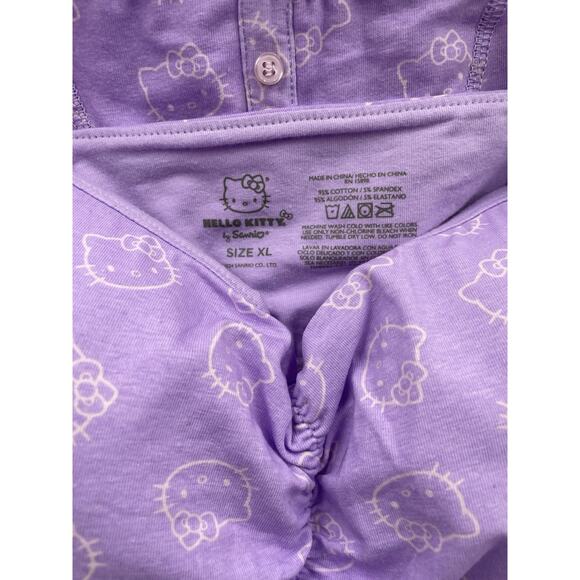 Hello Kitty Purple Bra & Boxer Set Size Medium NEW with Tags - Fast Shipping - Picture 4 of 4